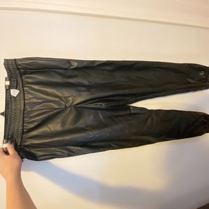 Zara pleather pants